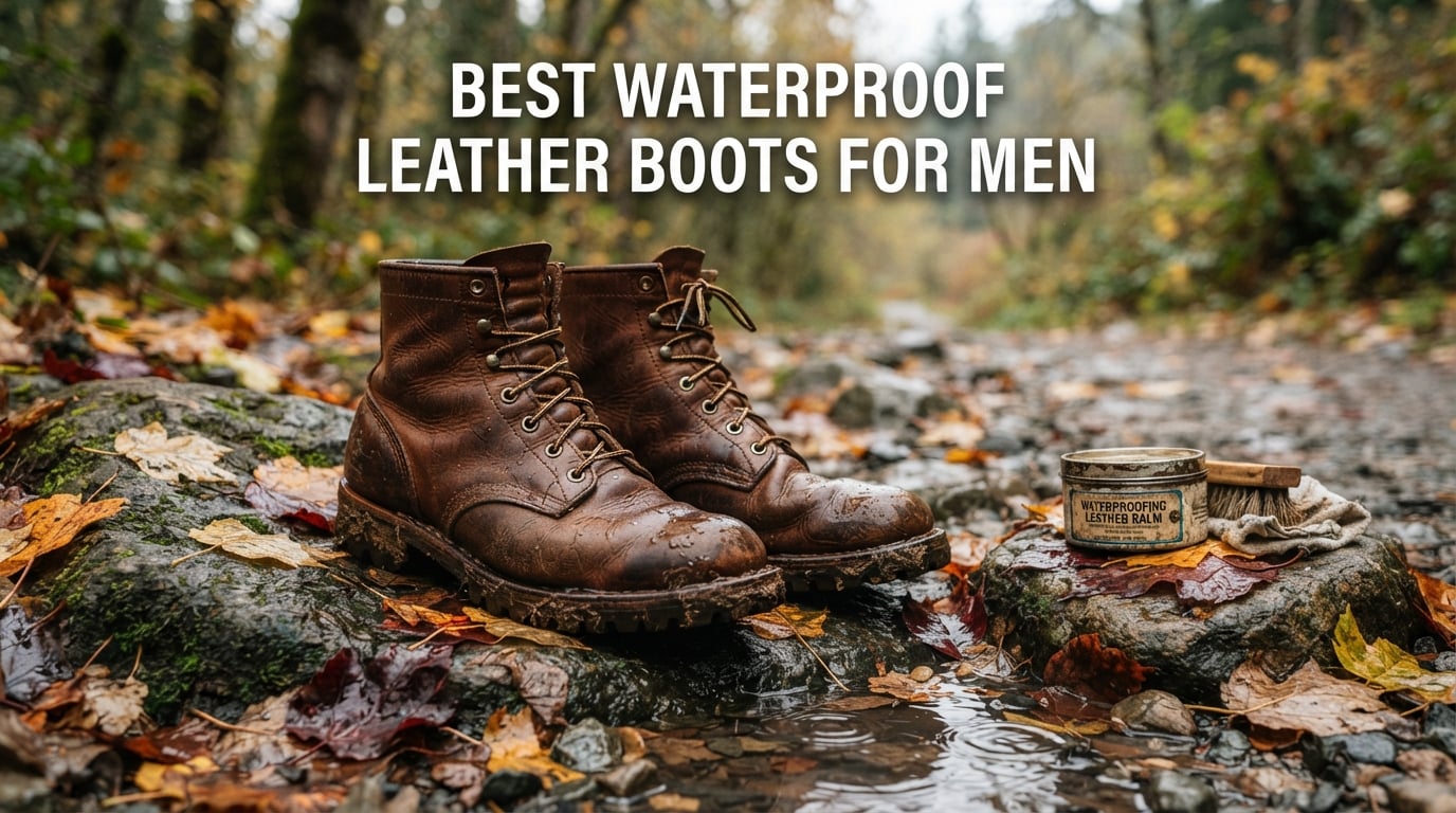 best waterproof leather boots for men