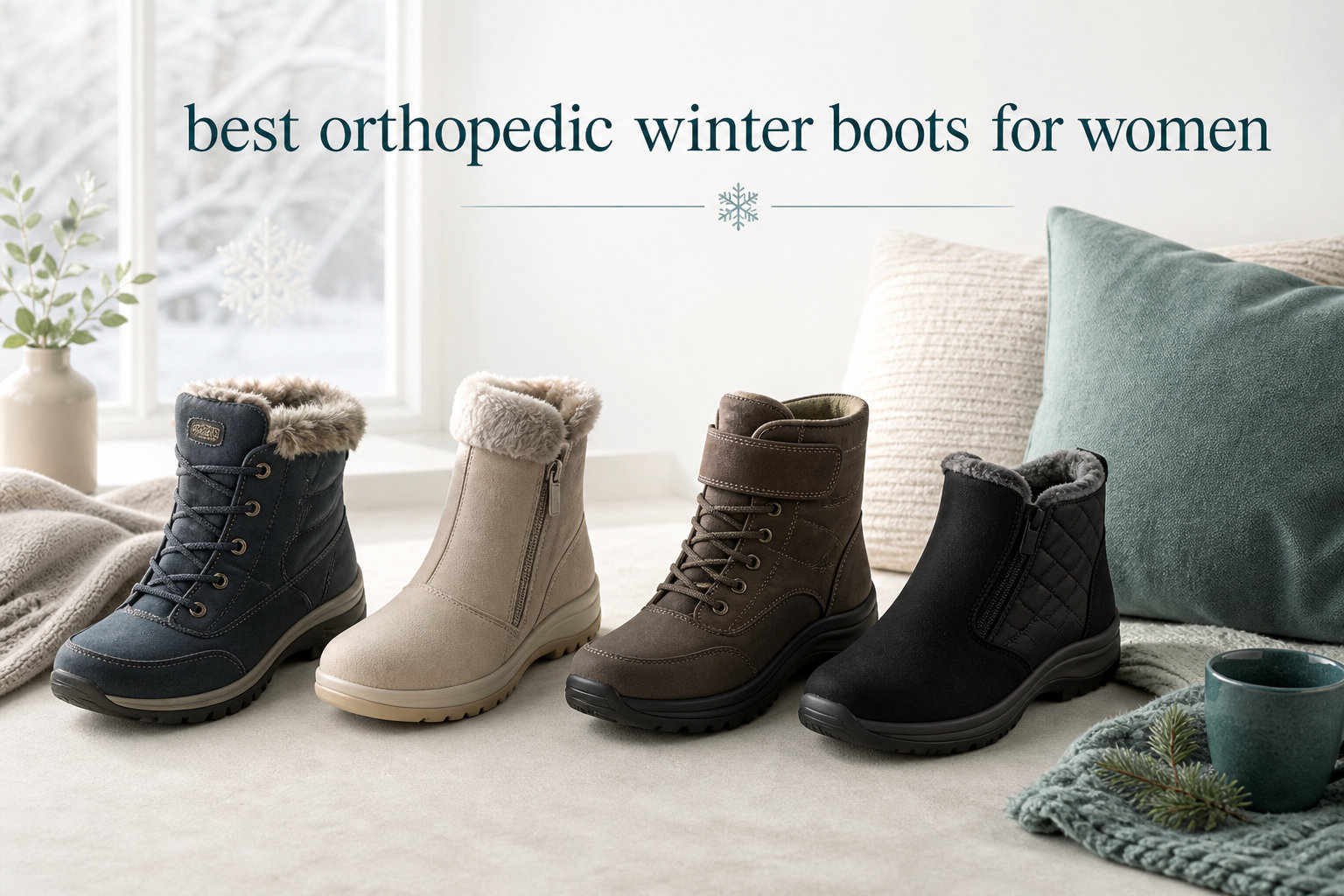 best orthopedic winter boots for women
