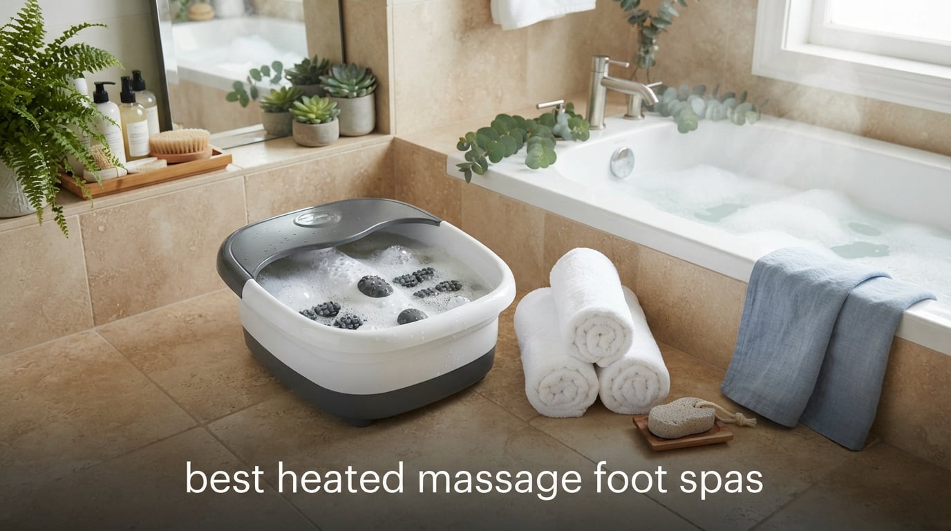 best heated massage foot spas