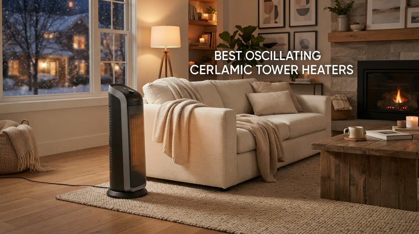 best oscillating ceramic tower heaters