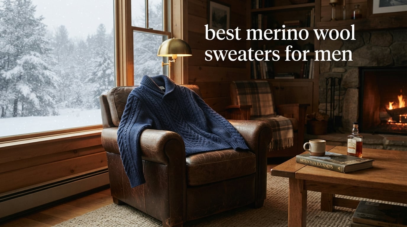 best merino wool sweaters for men