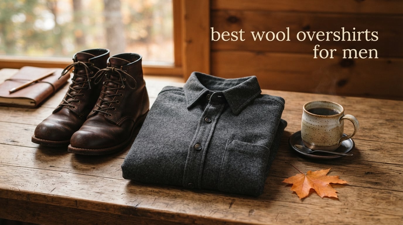 best wool overshirts for men
