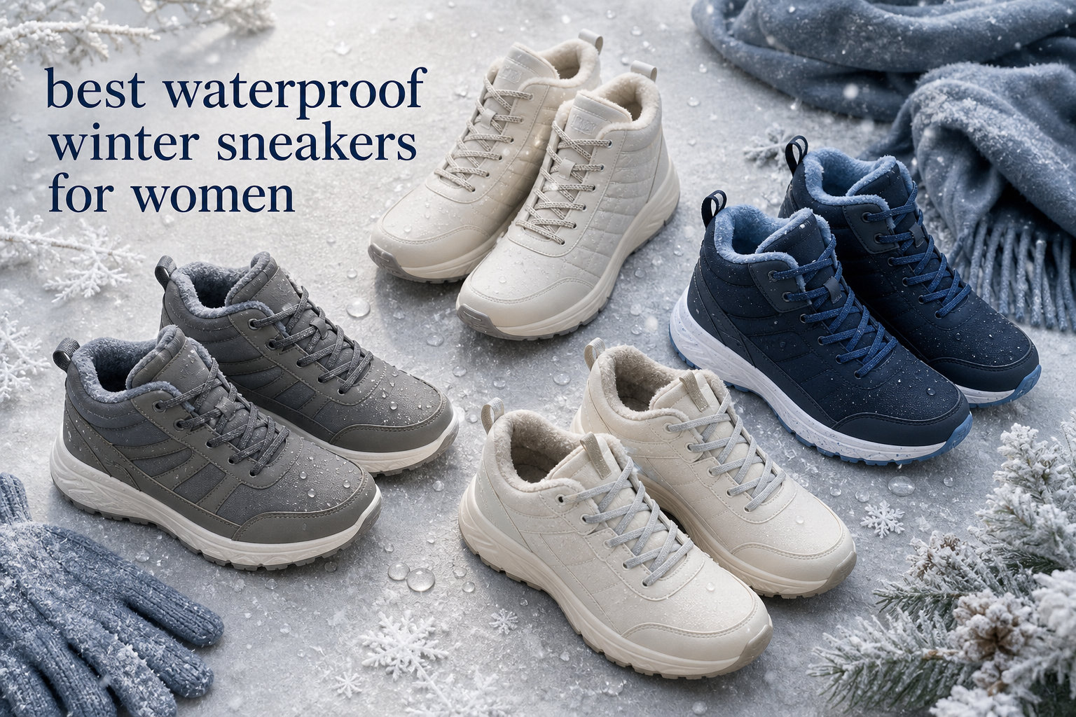 best waterproof winter sneakers for women