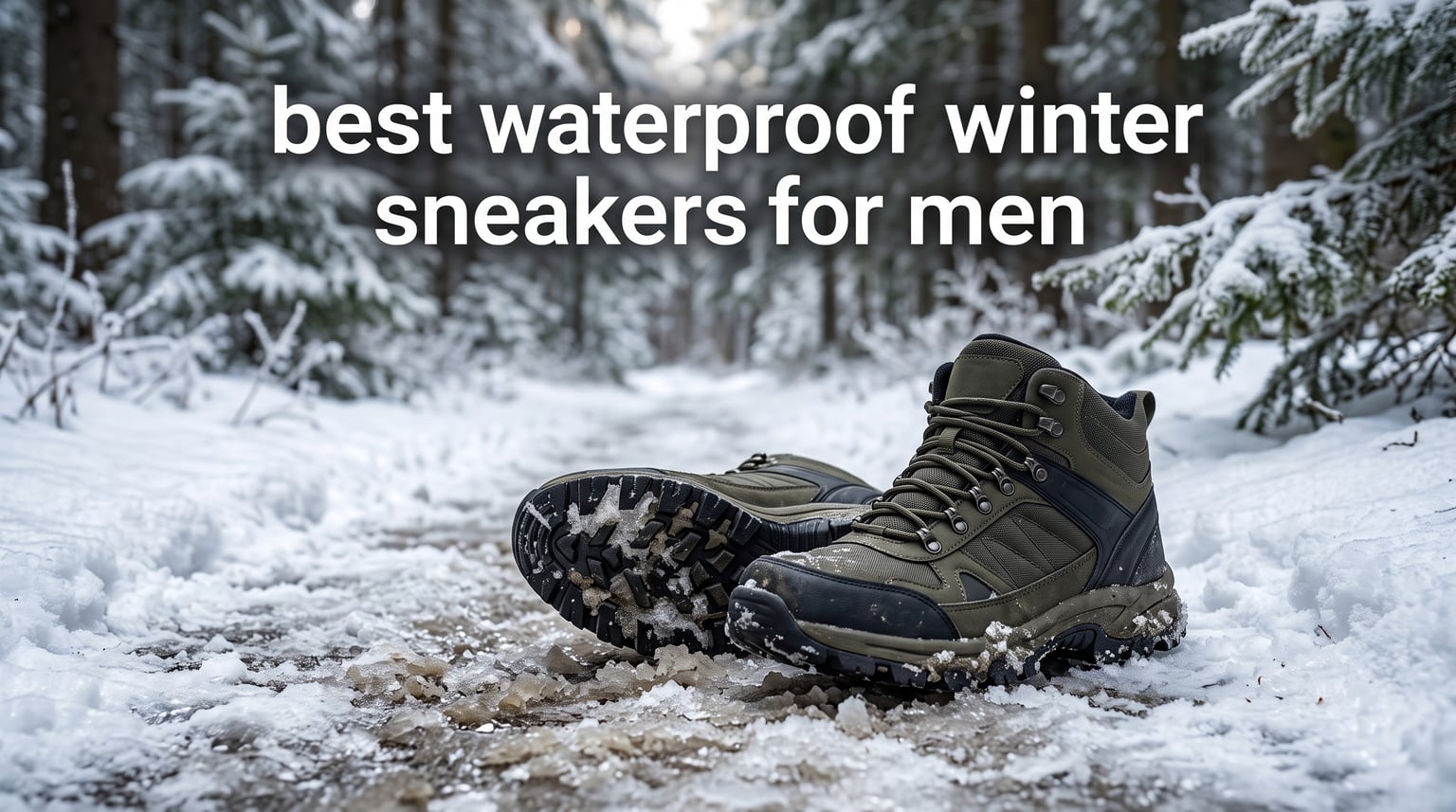 best waterproof winter sneakers for men