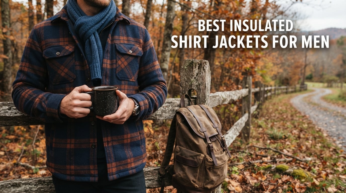 best insulated shirt jackets for men