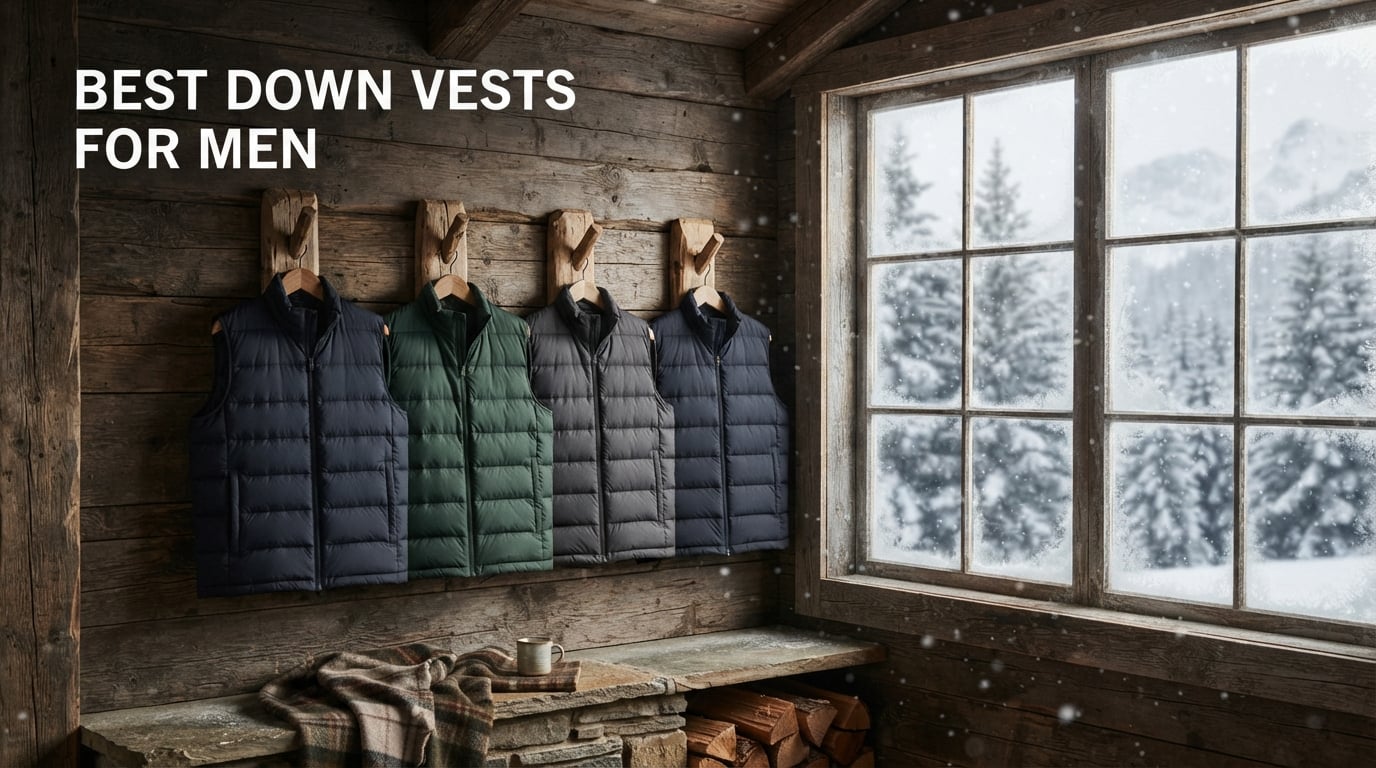 best down vests for men