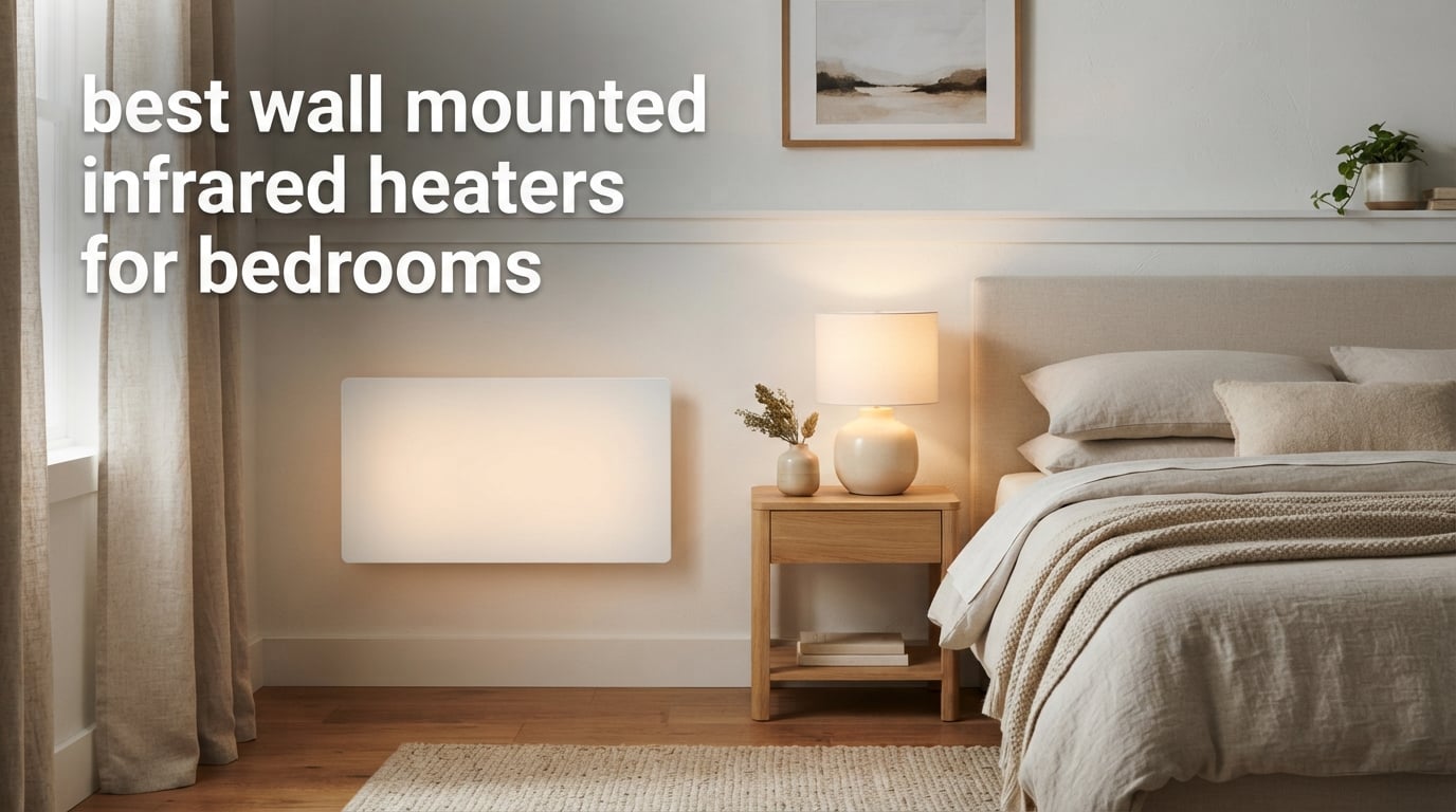 best wall mounted infrared heaters for bedrooms