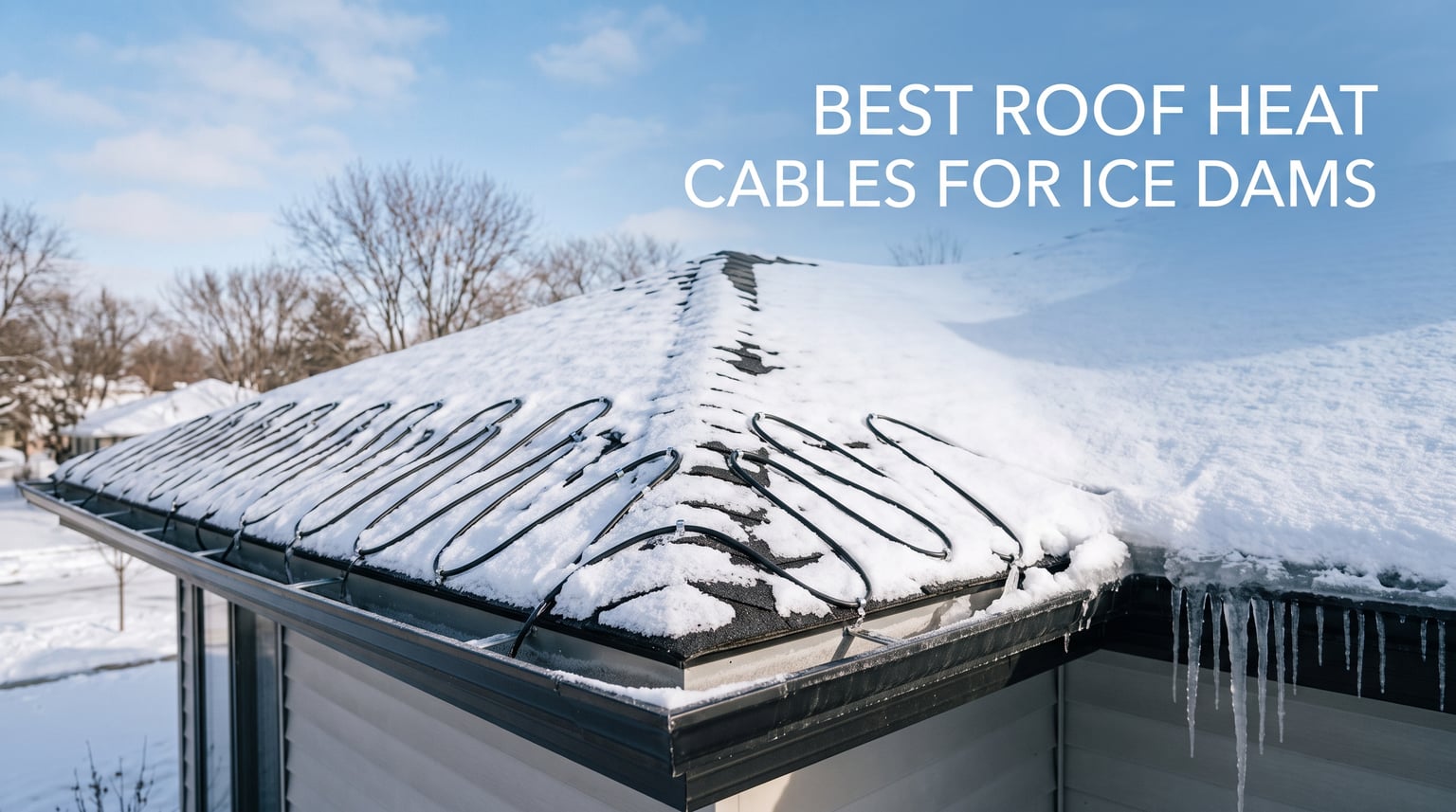 best roof heat cables for ice dams