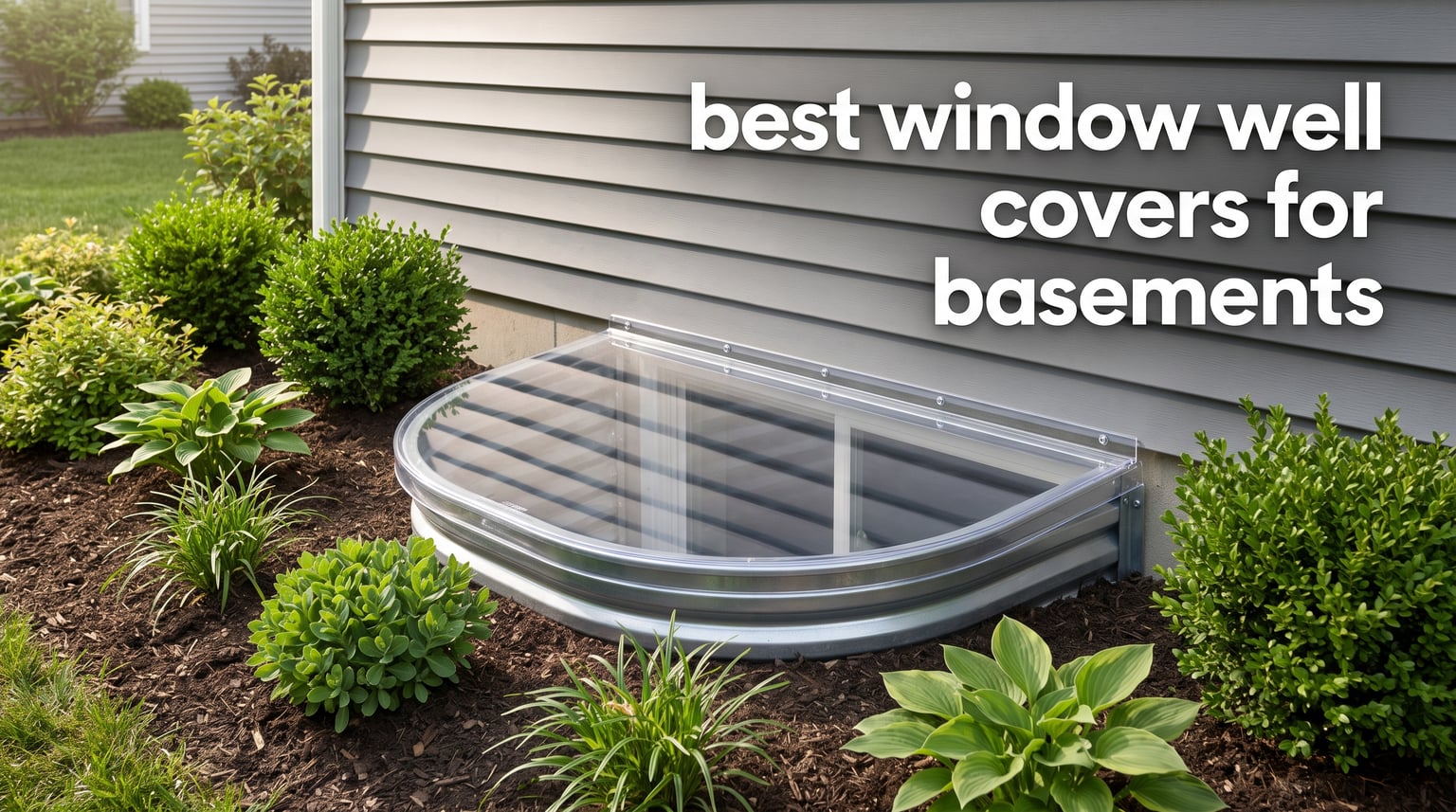 best window well covers for basements