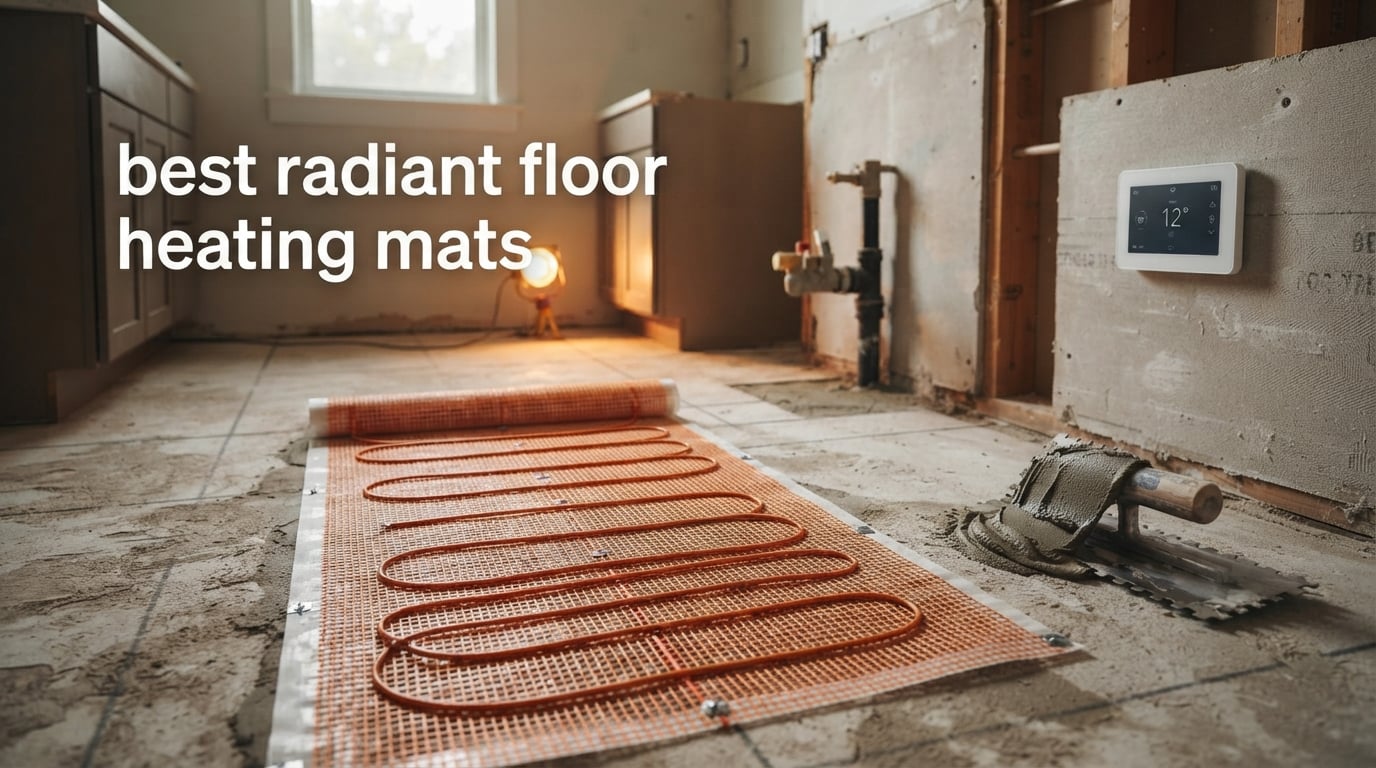 best radiant floor heating mats