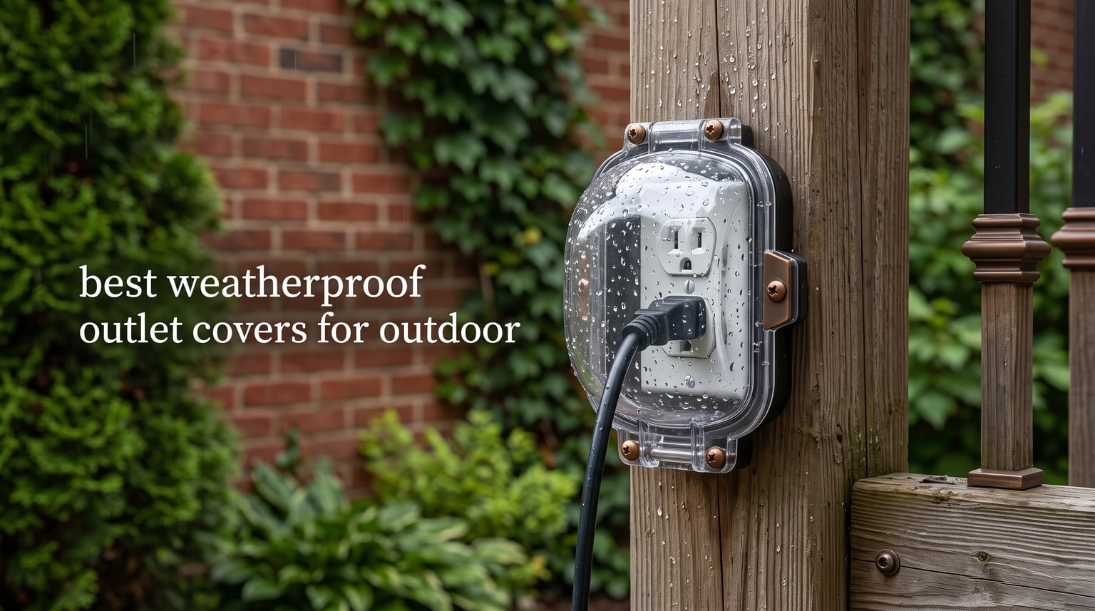 best weatherproof outlet covers for outdoor