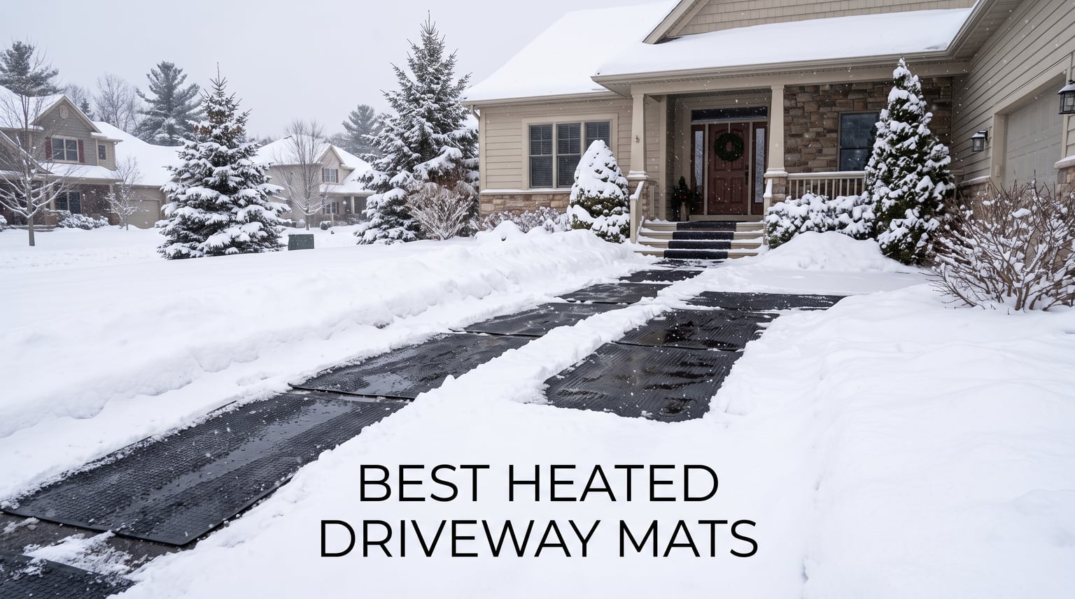 best heated driveway mats
