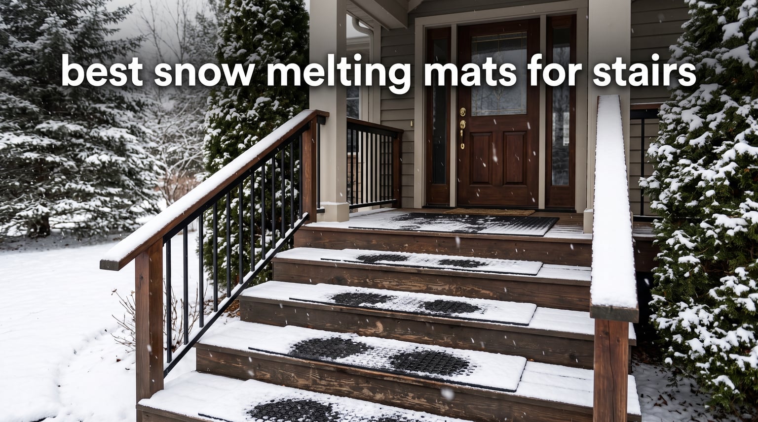 best snow melting mats for stairs
