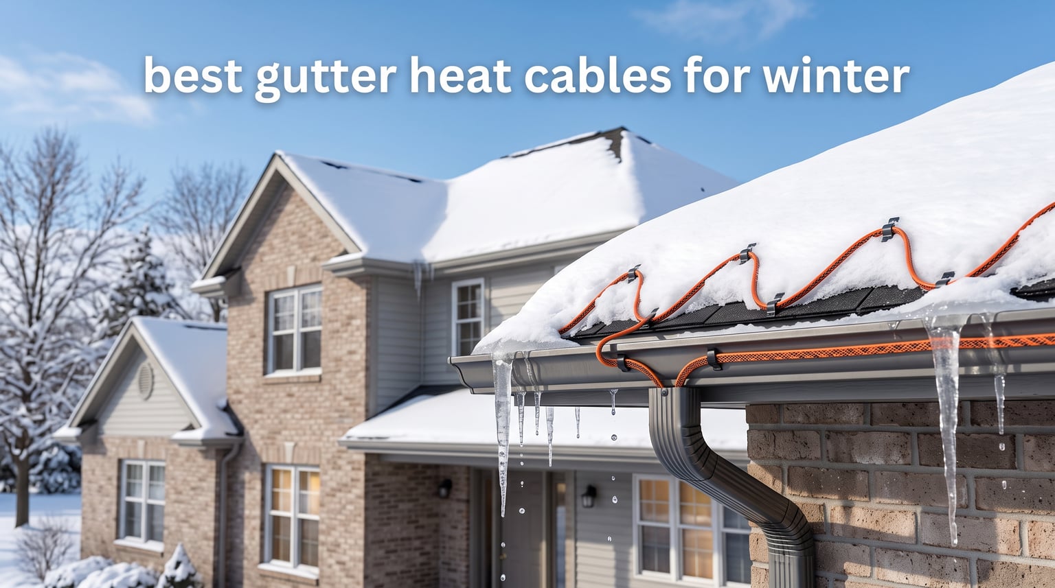 best gutter heat cables for winter