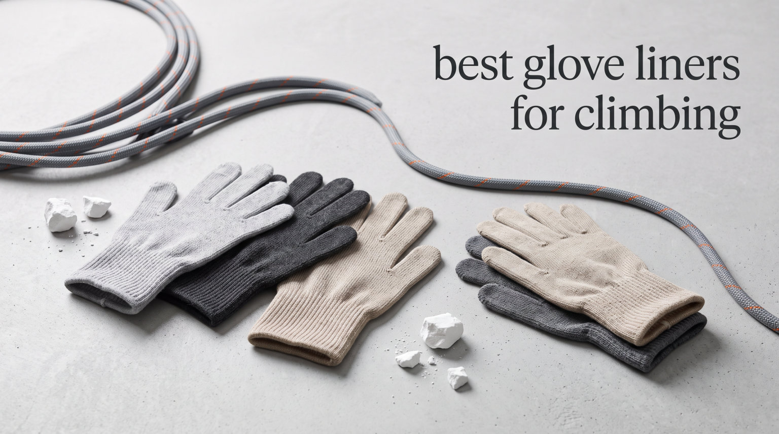 best glove liners for climbing