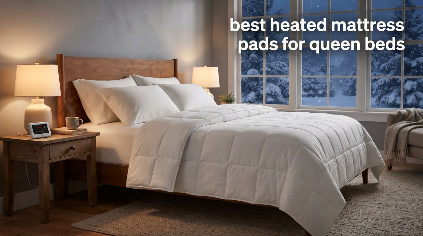best heated mattress pads for queen beds