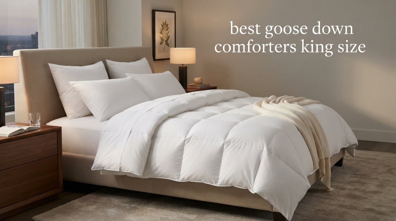 best goose down comforters king size