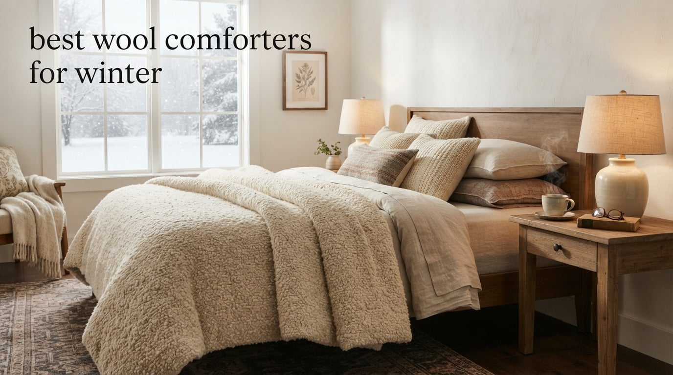 best wool comforters for winter