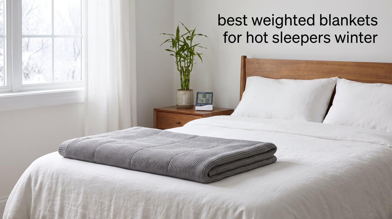 best weighted blankets for hot sleepers winter