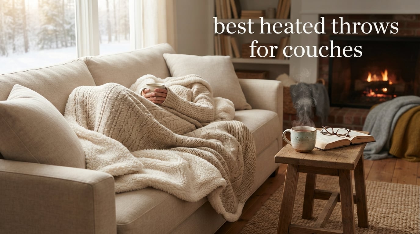 best heated throws for couches