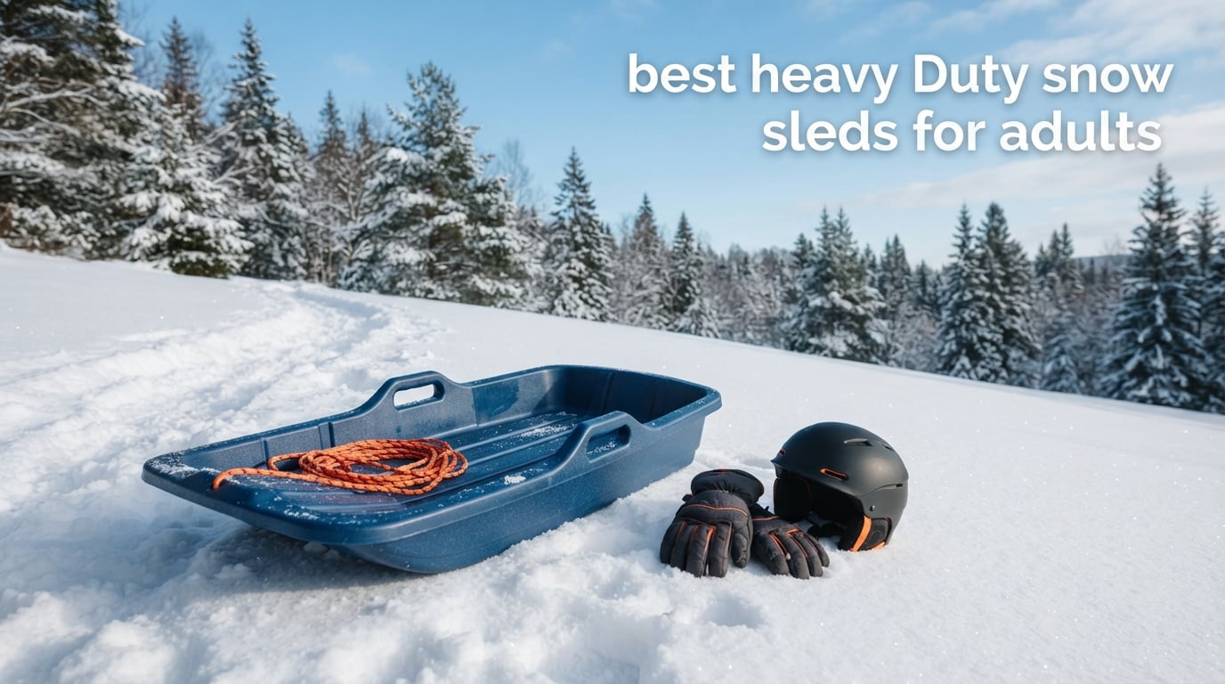 best heavy duty snow sleds for adults