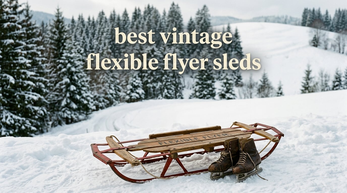 best vintage flexible flyer sleds