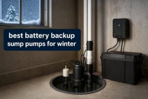 best battery backup sump pumps for winter