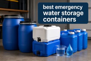 best emergency water storage containers