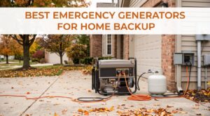 best emergency generators for home backup