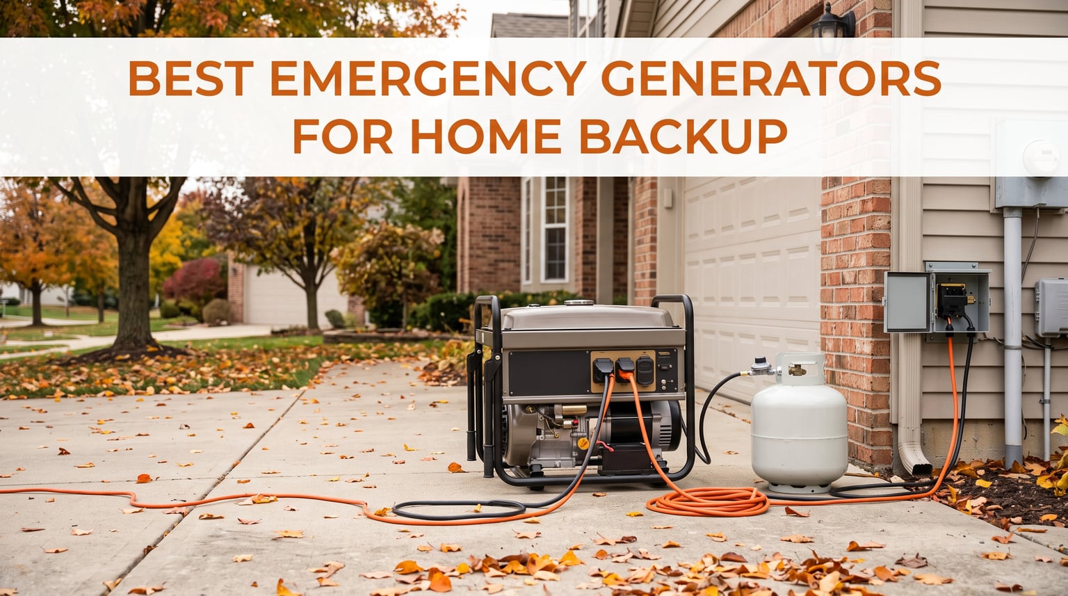 best emergency generators for home backup