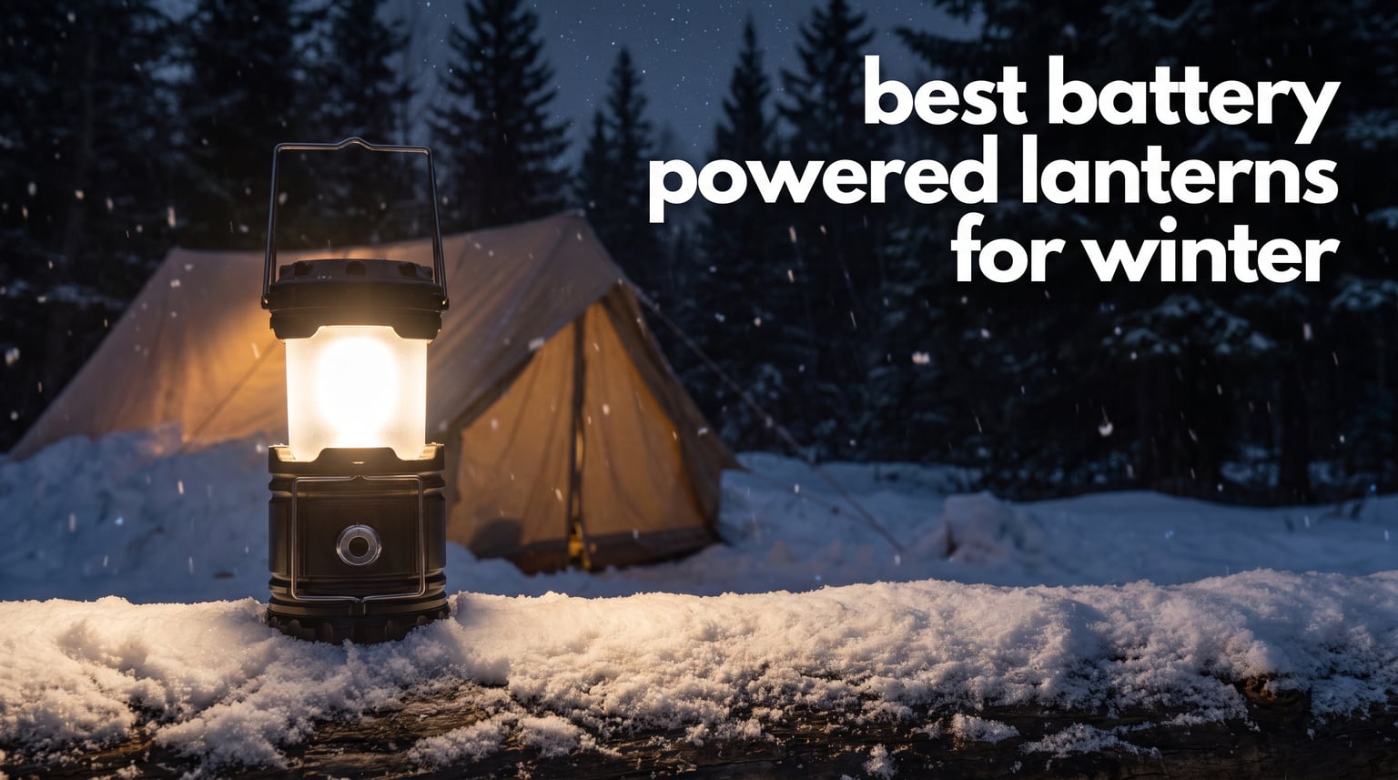 best battery powered lanterns for winter