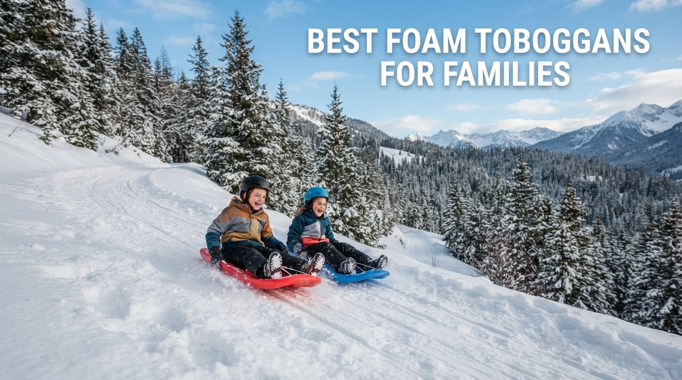best foam toboggans for families