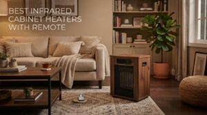 best infrared cabinet heaters with remote