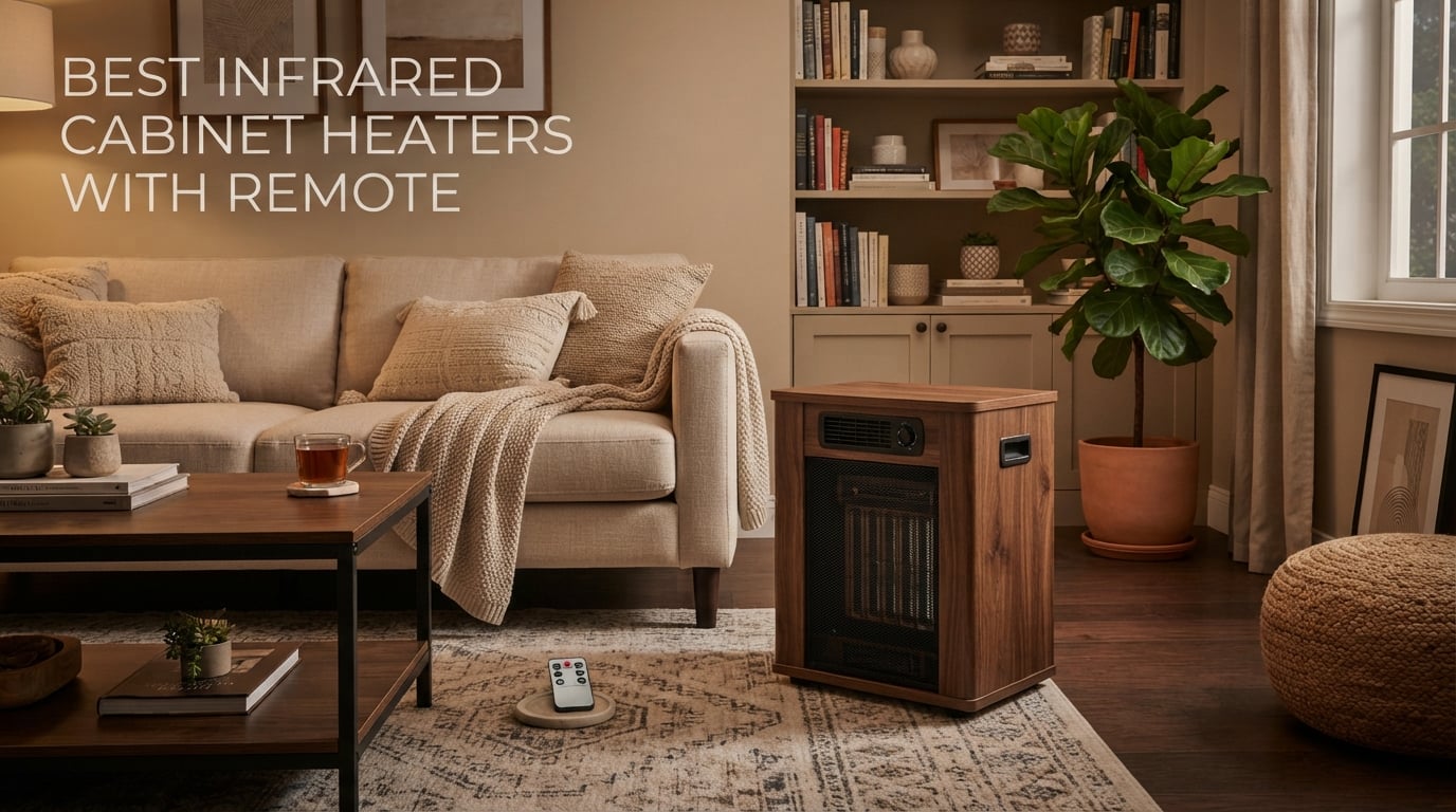 best infrared cabinet heaters with remote