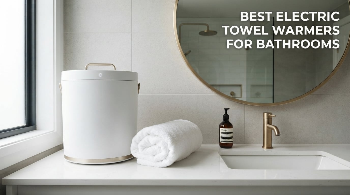 best electric towel warmers for bathrooms