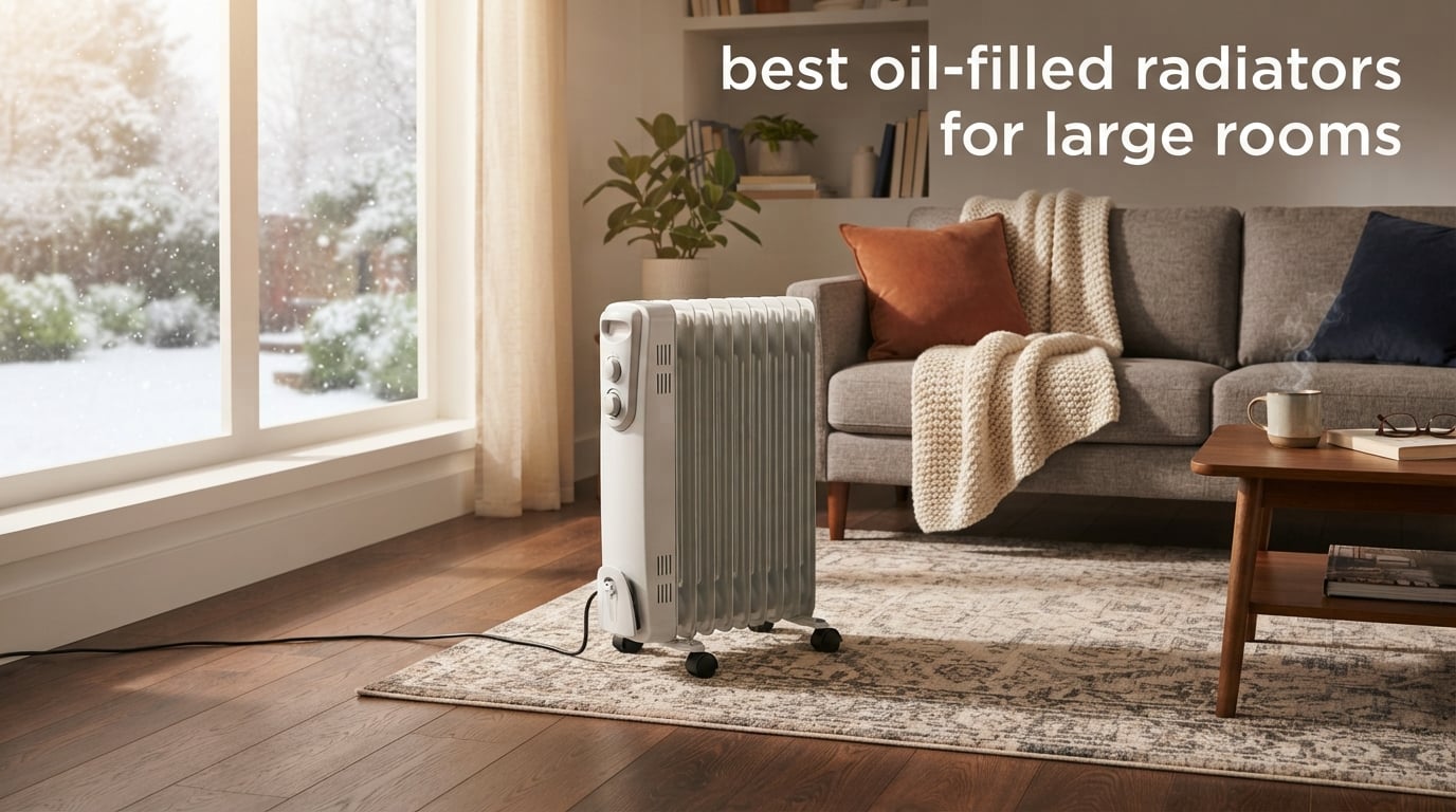best oil-filled radiators for large rooms