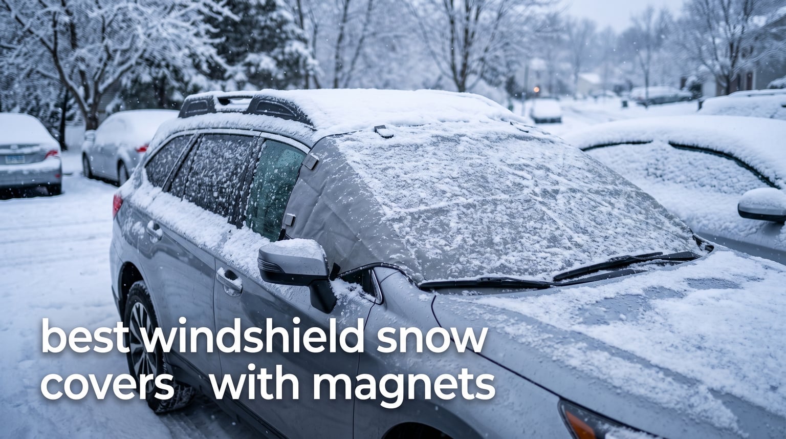 best windshield snow covers with magnets