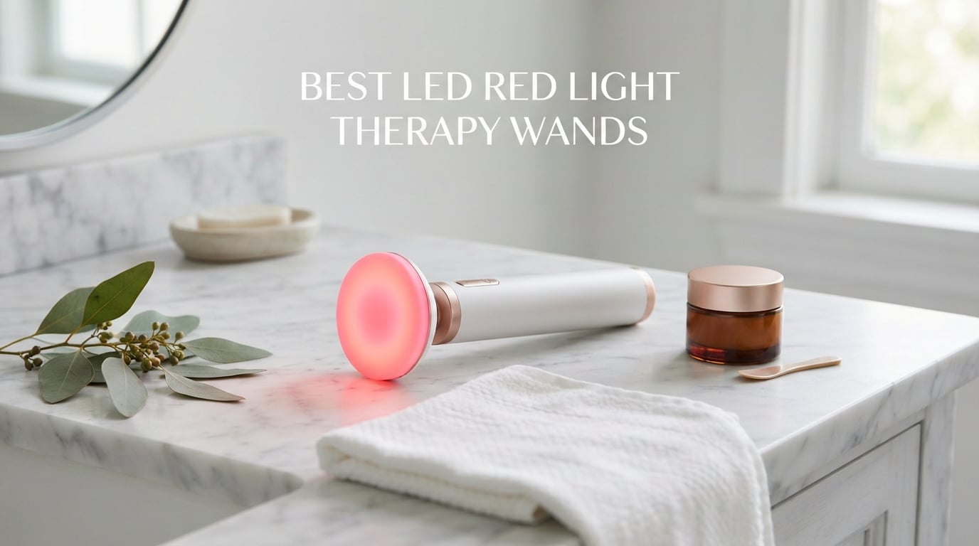 best LED red light therapy wands