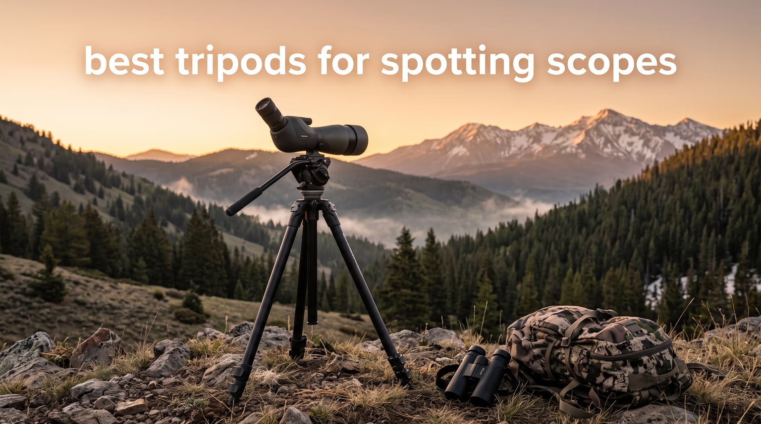 best tripods for spotting scopes
