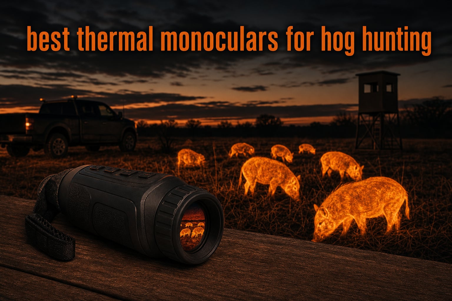 best thermal monoculars for hog hunting