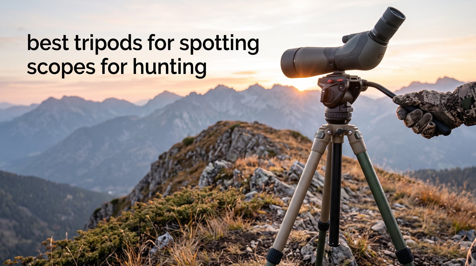 best tripods for spotting scopes for hunting