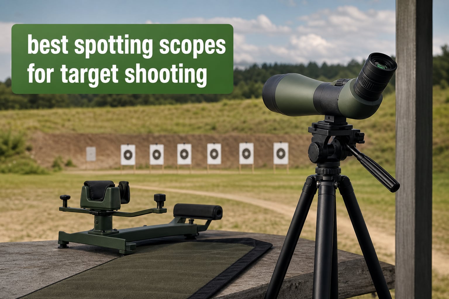 best spotting scopes for target shooting