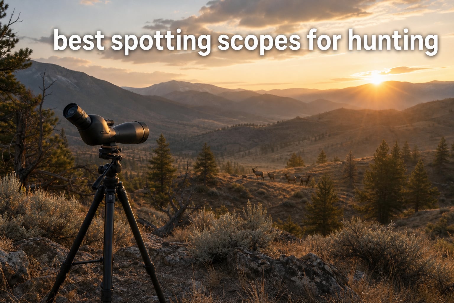 best spotting scopes for hunting