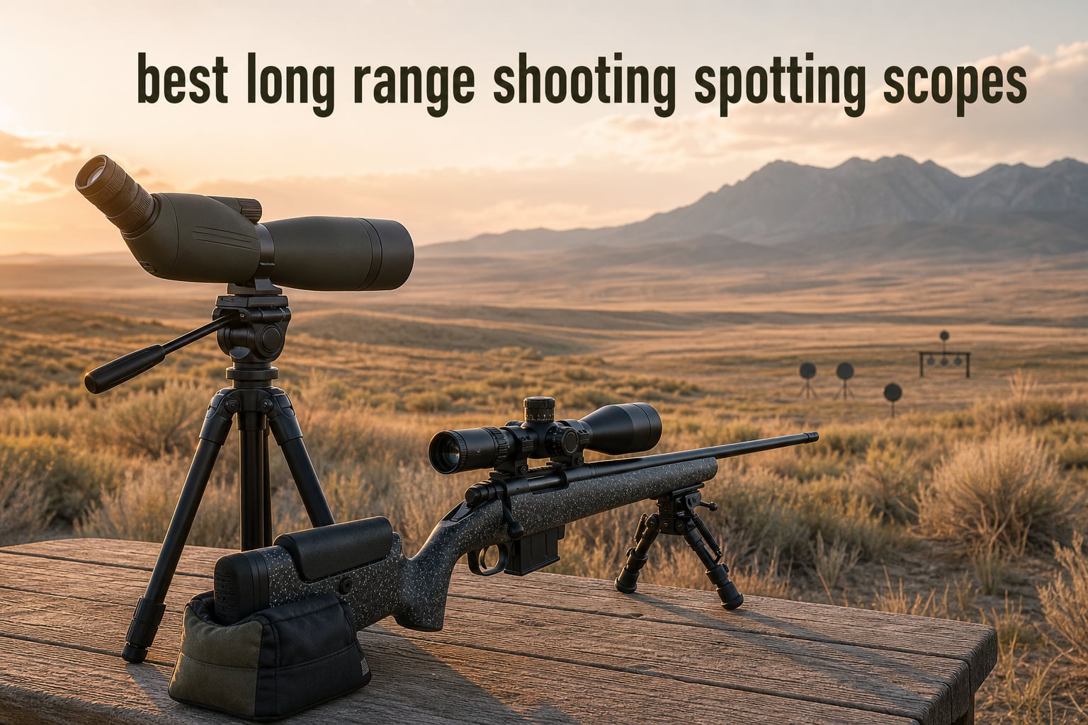best long range shooting spotting scopes