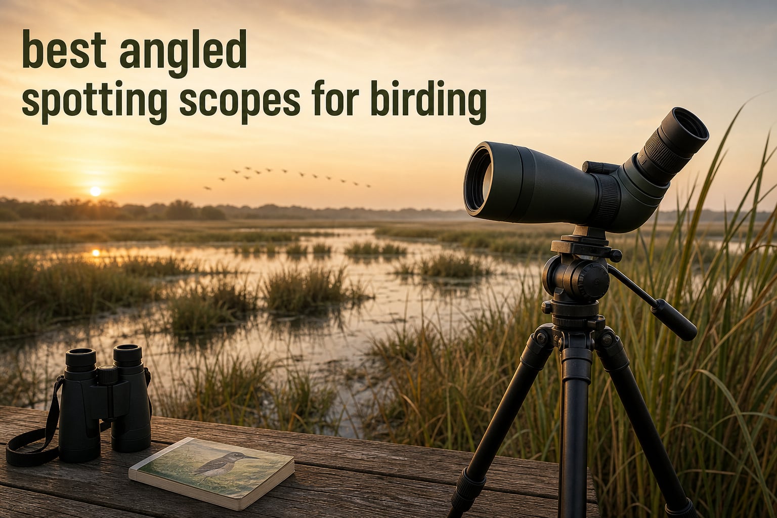 best angled spotting scopes for birding