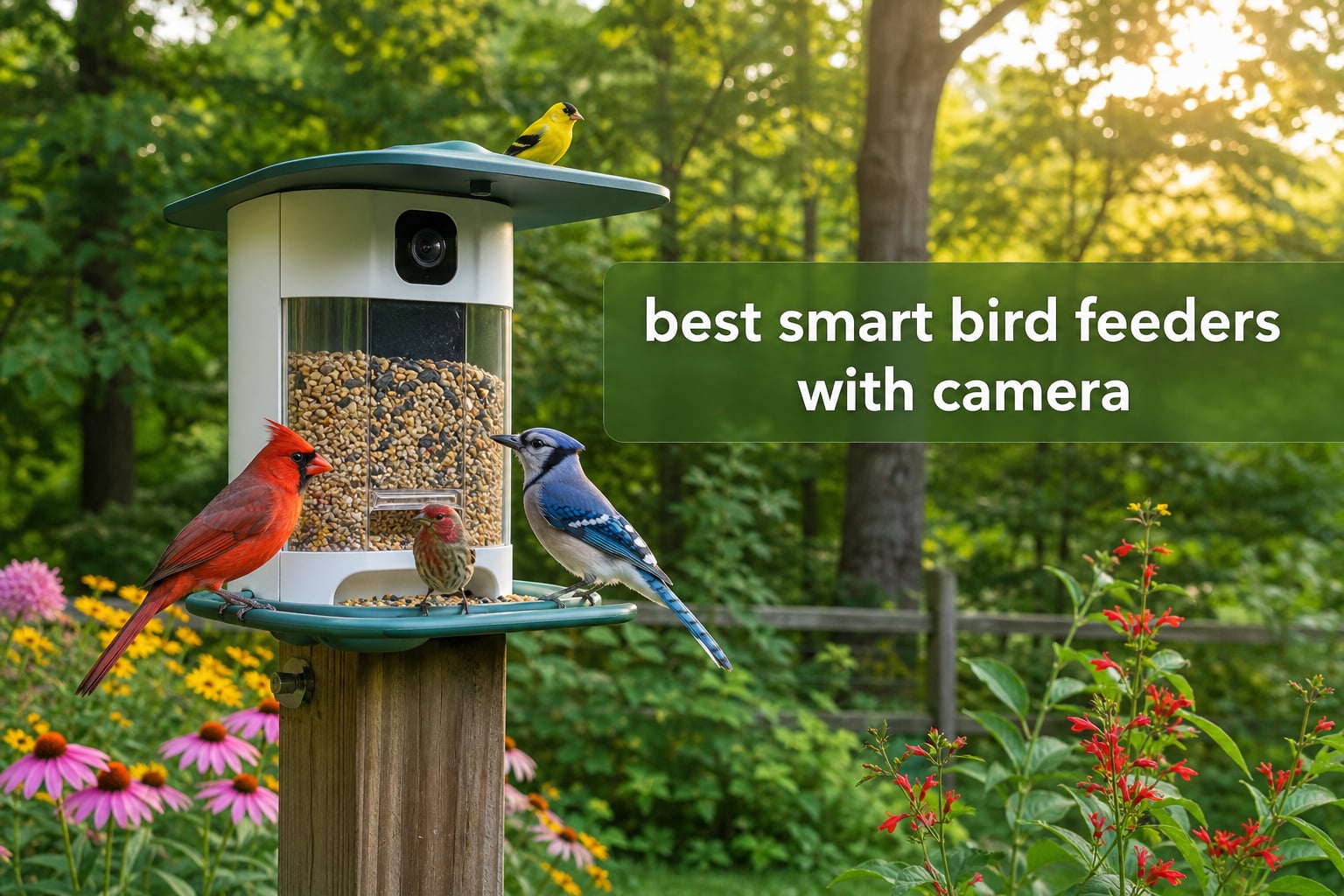 best smart bird feeders with camera