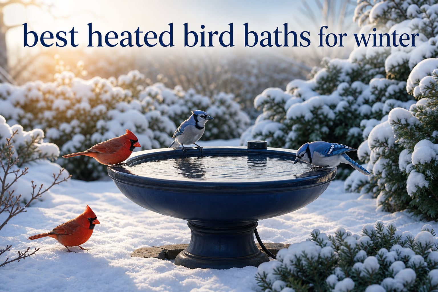 best heated bird baths for winter