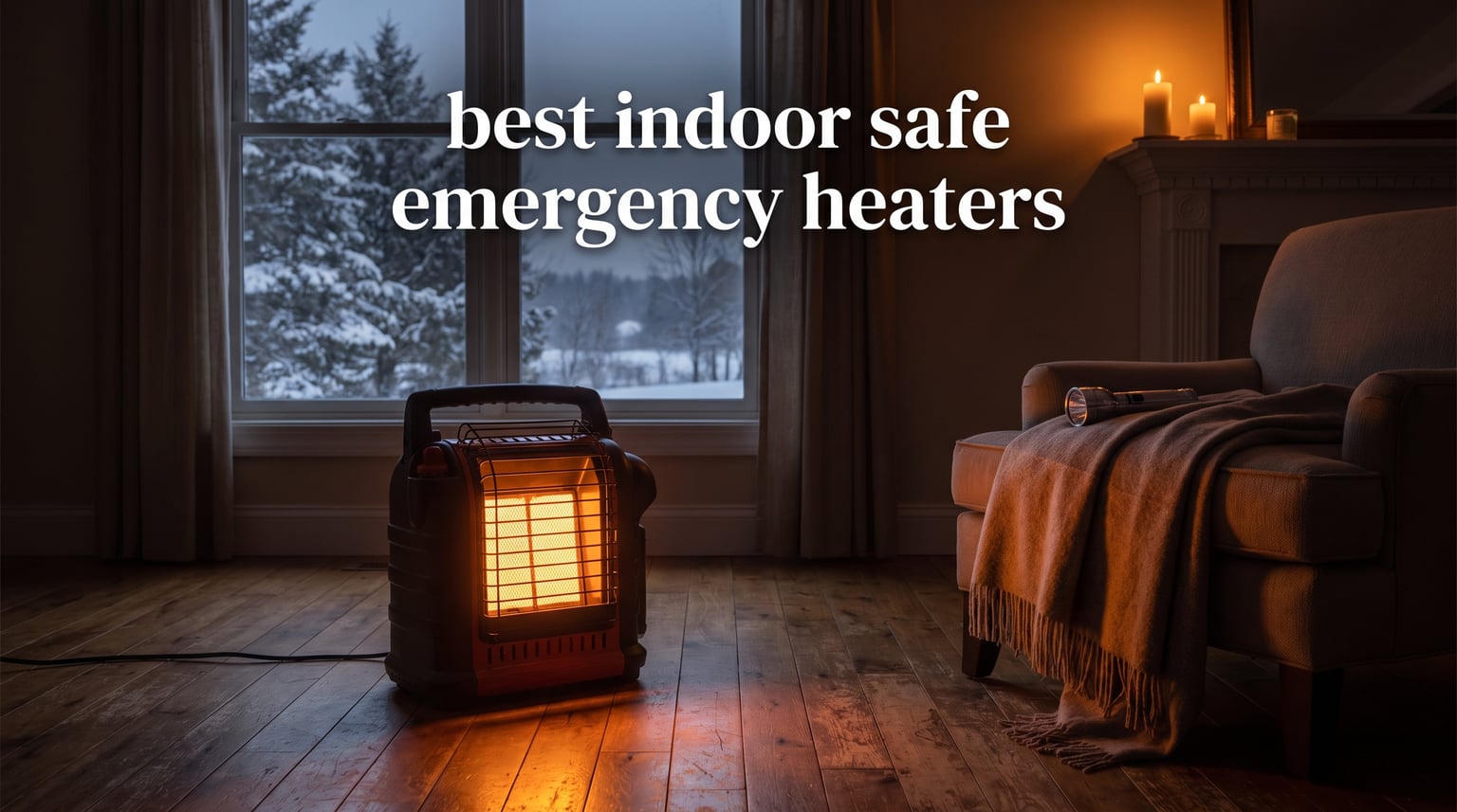 best indoor safe emergency heaters