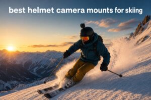 best helmet camera mounts for skiing