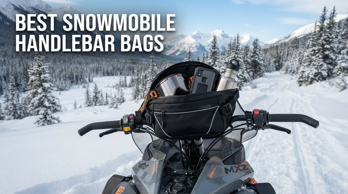 best snowmobile handlebar bags